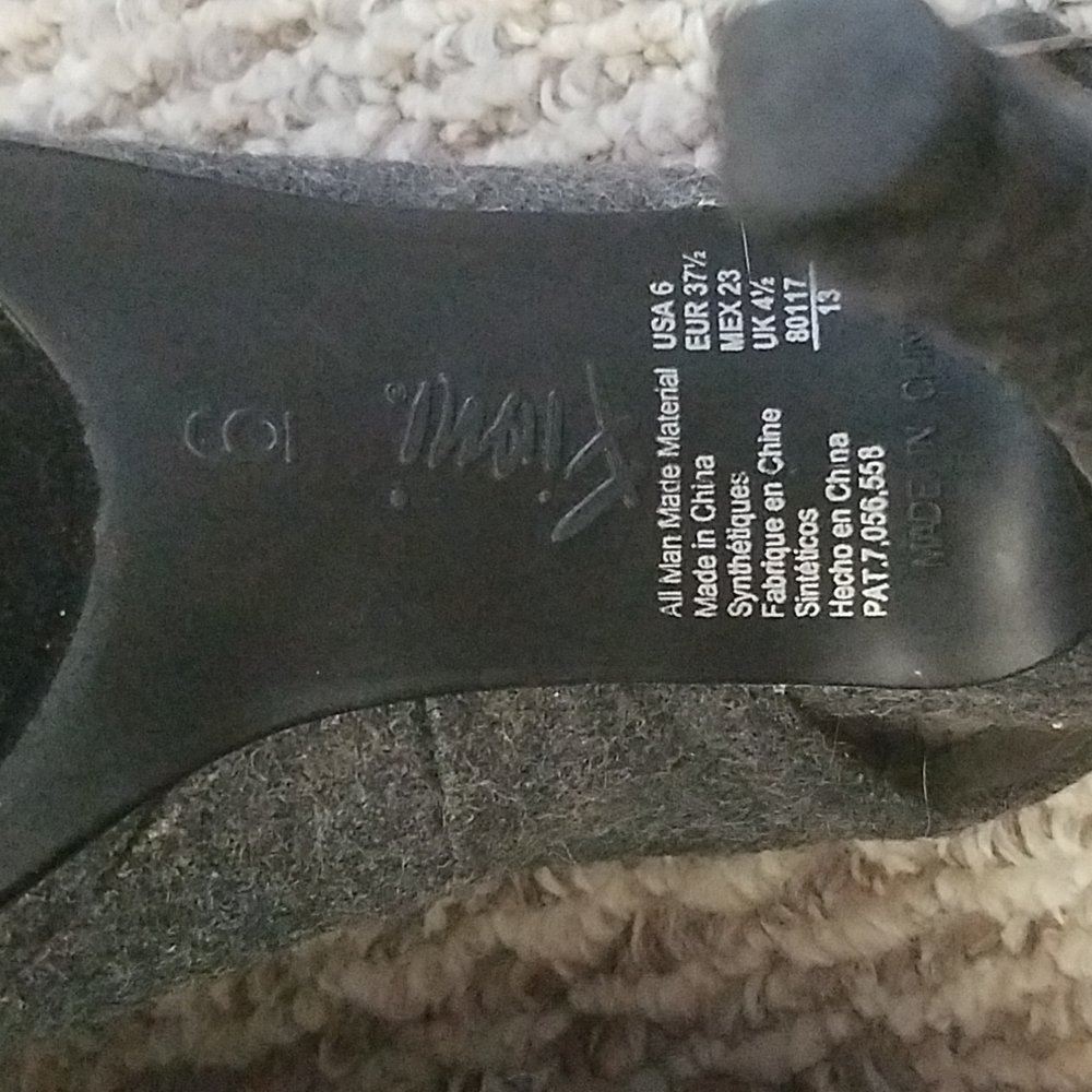 Womens Shoes,  Fioni, size 6, Gray - Picture 4 of 6